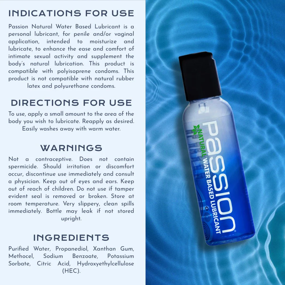 2oz Passion Natural Water-Based Lubricant - Image 6