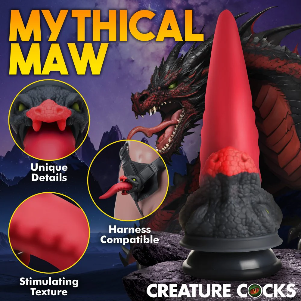 Dragon Roar Silicone Dildo - Image 6