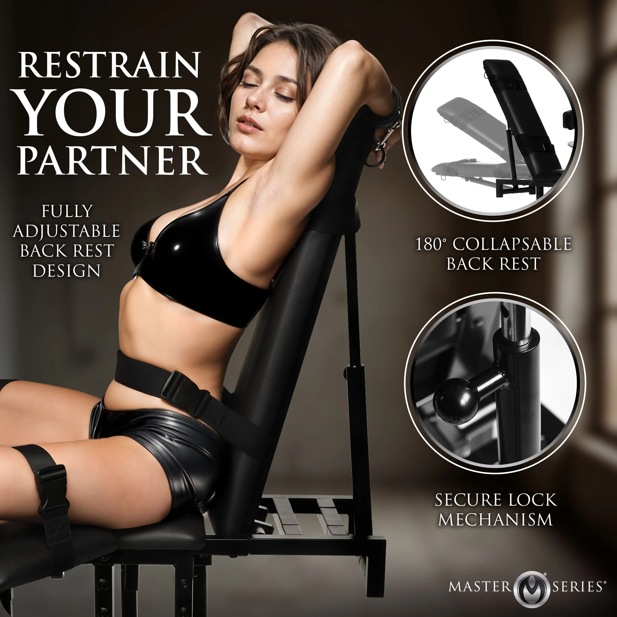 Ultimate Obedience Chair with Sex Machine - Image 4
